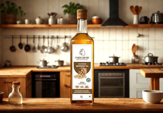 Cold Pressed Groundnut oil