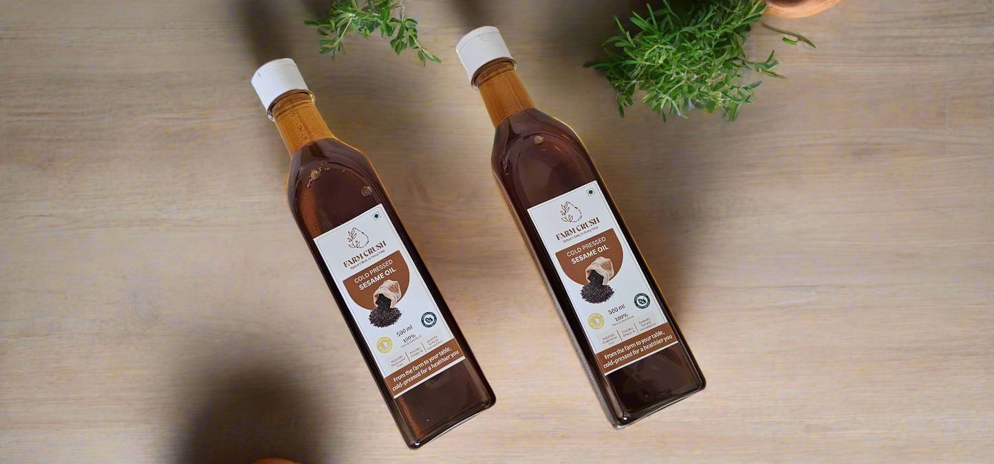 Cold Pressed Sesame oil