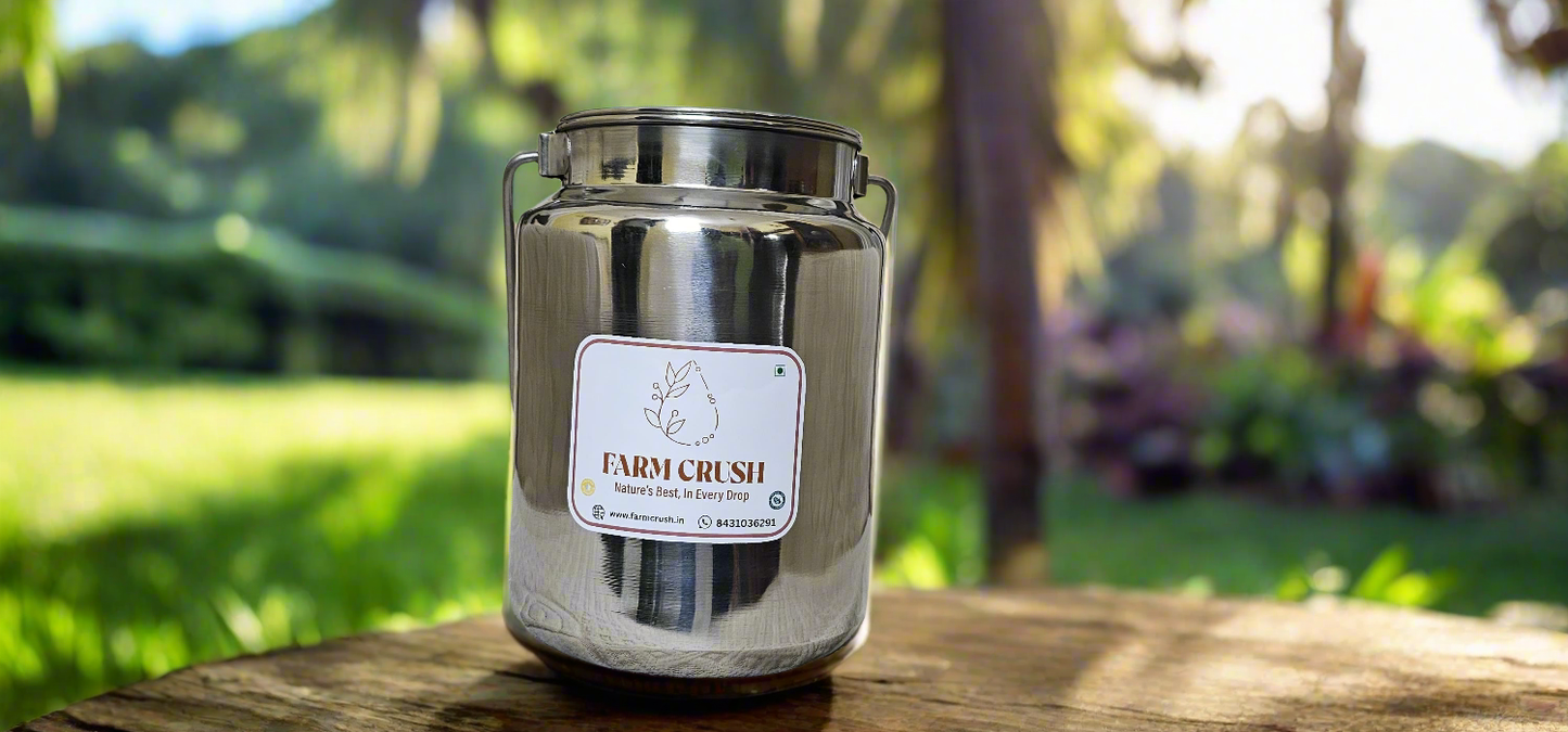 🌱 FarmCrush Groundnut Oil Subscription – Eco Edition